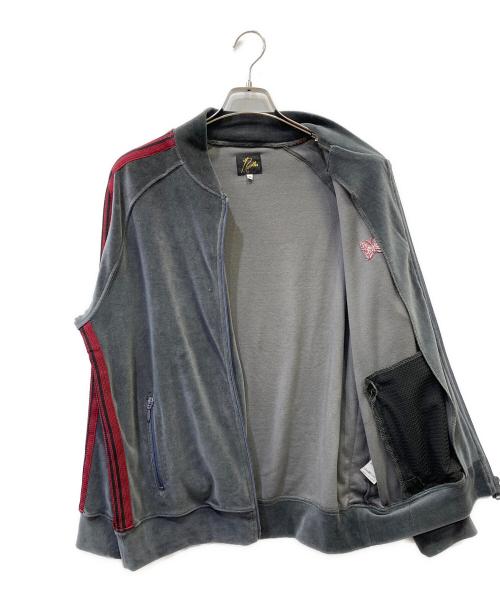 Needles（ニードルズ）Needles (ニードルズ) ベロアトラックジャケット グレー サイズ:Ｓの古着・服飾アイテム