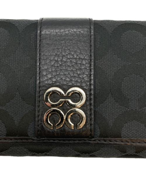 COACH（コーチ）COACH (コーチ) 長財布 ブラックの古着・服飾アイテム