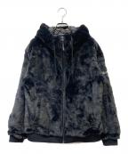 THE NORTH FACEザ ノース フェイス）の古着「W'S W'S ANORT HOOD FLEECE ZIP UP」｜ブラック