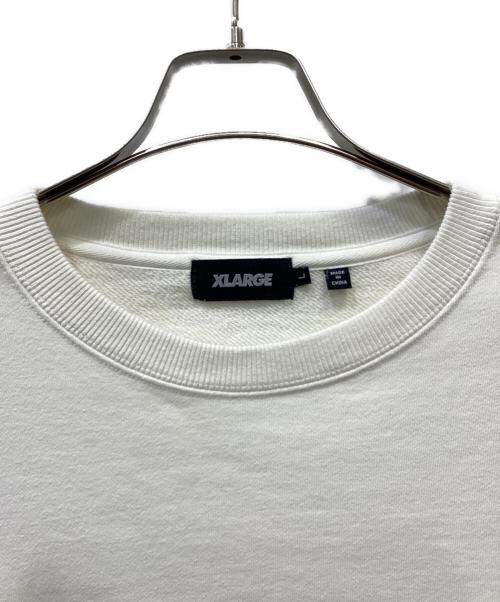 X-LARGE（エクストララージ）X-LARGE (エクストララージ) スウェット ホワイト サイズ:Lの古着・服飾アイテム