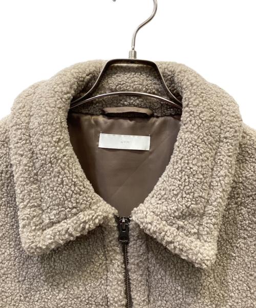 WYM LIDNM（ウィム バイ リドム）WYM LIDNM (ウィム バイ リドム) ボアジャケット ブラウン サイズ:Lの古着・服飾アイテム