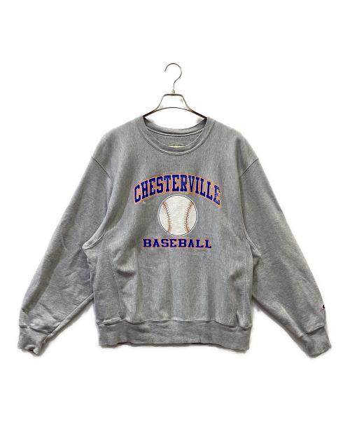 Champion REVERSE WEAVE（チャンピオン リバース ウィーブ）Champion REVERSE WEAVE (チャンピオン リバース ウィーブ) スウェット ライトグレー サイズ:Lの古着・服飾アイテム