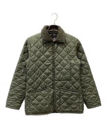 LAVENHAM（ラベンハム）の古着「キルティングジャケット」｜オリーブ