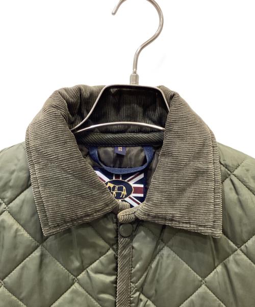LAVENHAM（ラベンハム）LAVENHAM (ラベンハム) キルティングジャケット オリーブ サイズ:XSの古着・服飾アイテム