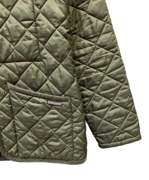 LAVENHAM（ラベンハム）LAVENHAM (ラベンハム) キルティングジャケット オリーブ サイズ:XSの古着・服飾アイテム