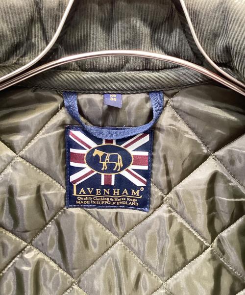LAVENHAM（ラベンハム）LAVENHAM (ラベンハム) キルティングジャケット オリーブ サイズ:XSの古着・服飾アイテム
