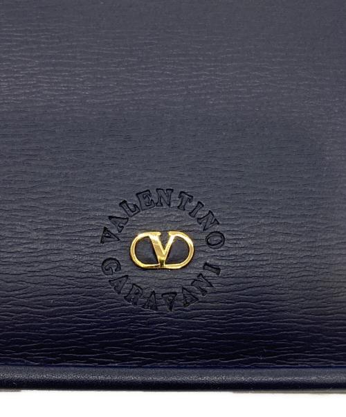 VALENTINO GARAVANI（ヴァレンティノ・ガラヴァーニ）VALENTINO GARAVANI (ヴァレンティノ・ガラヴァーニ) 長財布 ネイビーの古着・服飾アイテム