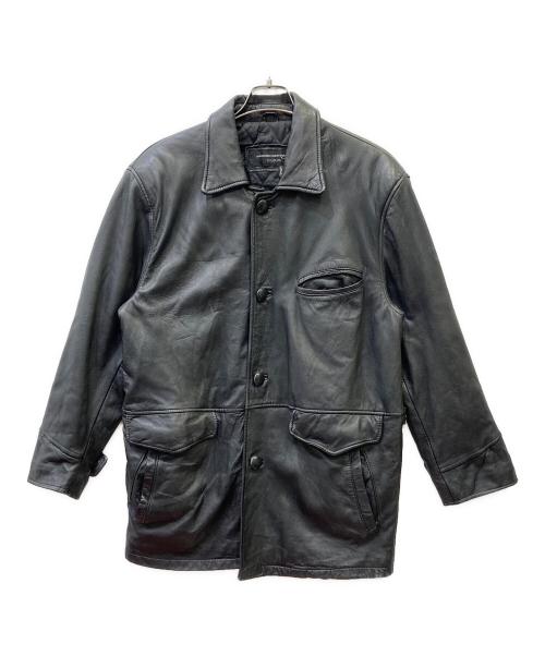 TAKA:Q（タカキュー）TAKA:Q (タカキュー) レザーコート ブラック サイズ:不明の古着・服飾アイテム