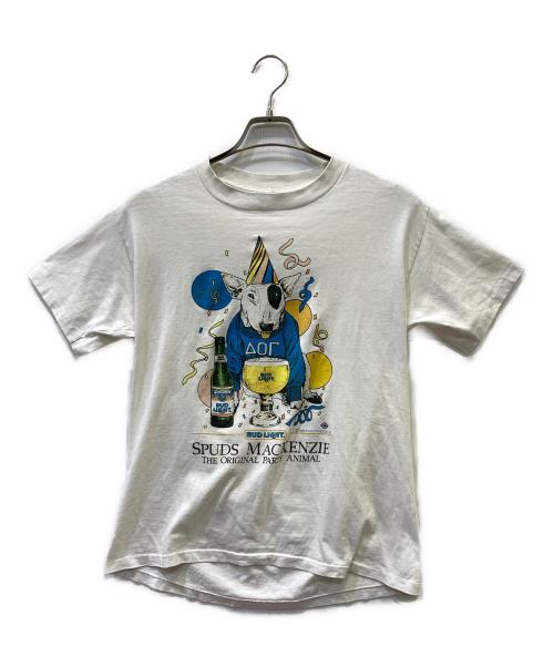 不明（フメイ）不明 (フメイ) Tシャツ ホワイト サイズ:不明の古着・服飾アイテム
