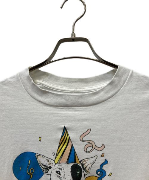不明（フメイ）不明 (フメイ) Tシャツ ホワイト サイズ:不明の古着・服飾アイテム