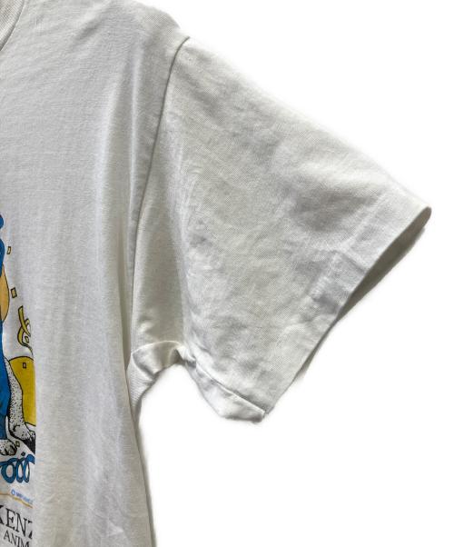 不明（フメイ）不明 (フメイ) Tシャツ ホワイト サイズ:不明の古着・服飾アイテム