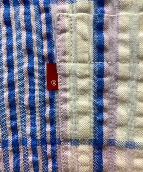 LEVI'S（リーバイス）LEVI'S (リーバイス) 半袖シャツ ブルー サイズ:Lの古着・服飾アイテム