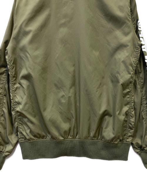 A BATHING APE（アベイシングエイプ）A BATHING APE (アベイシングエイプ) MA-1ジャケット カーキ サイズ:Ｍの古着・服飾アイテム