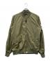 A BATHING APE（アベイシングエイプ）の古着「MA-1ジャケット」｜カーキ