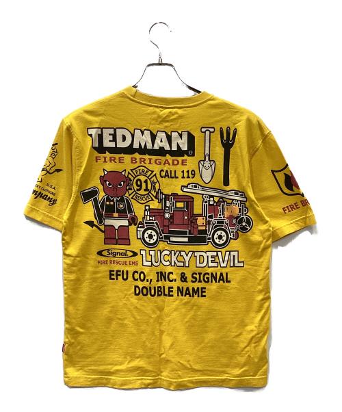 TED COMPANY（テッドカンパニー）TED COMPANY (テッドカンパニー) 半袖カットソー イエロー サイズ:SIZE　42の古着・服飾アイテム