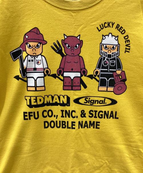 TED COMPANY（テッドカンパニー）TED COMPANY (テッドカンパニー) 半袖カットソー イエロー サイズ:SIZE　42の古着・服飾アイテム