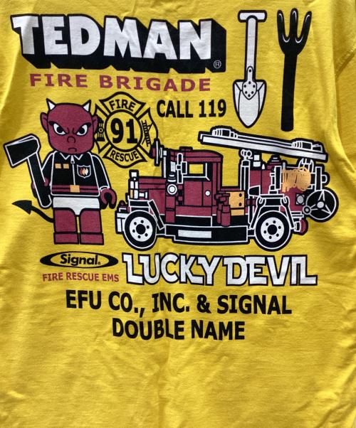 TED COMPANY（テッドカンパニー）TED COMPANY (テッドカンパニー) 半袖カットソー イエロー サイズ:SIZE　42の古着・服飾アイテム