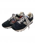 NEW BALANCEニューバランス）の古着「スニーカー」｜ネイビー