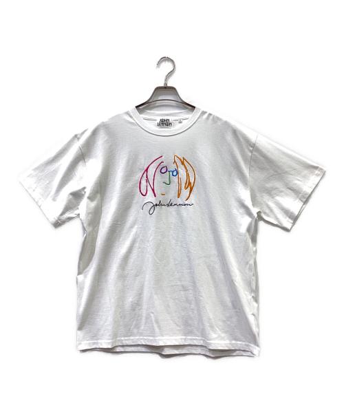 john lennon（ジョン レノン）john lennon (ジョン レノン) 半袖カットソー ホワイト サイズ:Sの古着・服飾アイテム