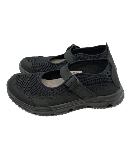 SALOMON（サロモン）SALOMON (サロモン) シューズ ブラック サイズ:24.5の古着・服飾アイテム