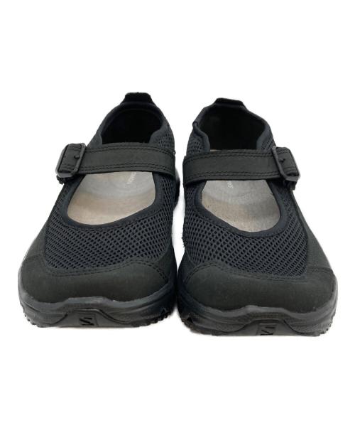 SALOMON（サロモン）SALOMON (サロモン) シューズ ブラック サイズ:24.5の古着・服飾アイテム