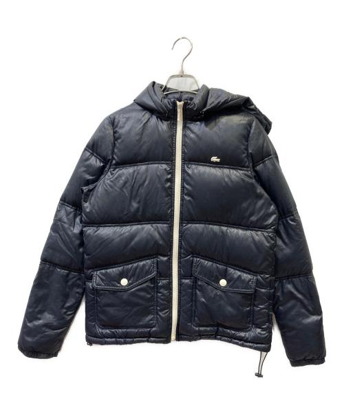 LACOSTE（ラコステ）LACOSTE (ラコステ) ダウンジャケット ネイビー サイズ:40の古着・服飾アイテム