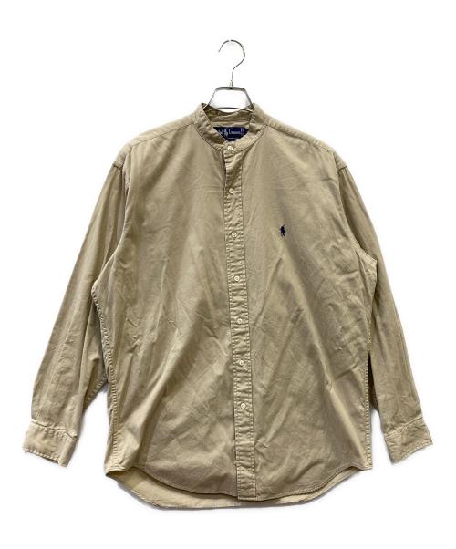 RALPH LAUREN（ラルフローレン）RALPH LAUREN (ラルフローレン) 長袖シャツ ベージュ サイズ:SIZE Mの古着・服飾アイテム