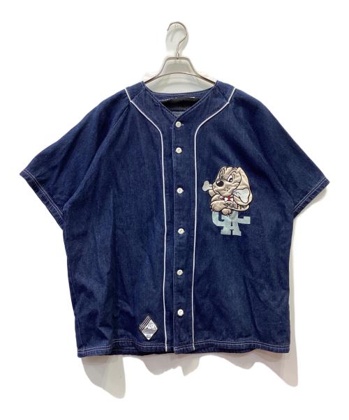 GALFY（ガルフィー）GALFY (ガルフィー) デニムシャツ ネイビー サイズ:XLの古着・服飾アイテム