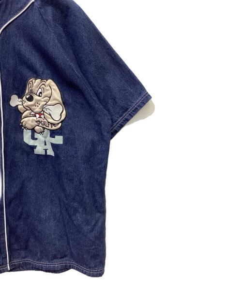 GALFY（ガルフィー）GALFY (ガルフィー) デニムシャツ ネイビー サイズ:XLの古着・服飾アイテム