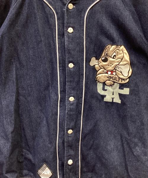 GALFY（ガルフィー）GALFY (ガルフィー) デニムシャツ ネイビー サイズ:XLの古着・服飾アイテム