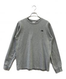 THE NORTH FACE（ザ ノース フェイス）の古着「長袖カットソー」｜グレー