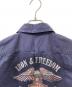 中古・古着 HARLEY-DAVIDSON (ハーレーダビッドソン) 半袖シャツ ネイビー サイズ:Ｓ：4000円