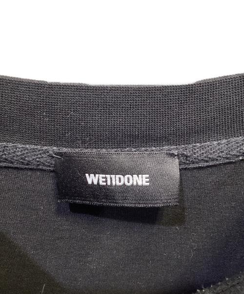 WE11DONE（ウェルダン）WE11DONE (ウェルダン) 半袖カットソー ブラック サイズ:SIZE Mの古着・服飾アイテム