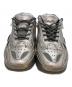 中古・古着 RAF SIMONS (ラフシモンズ) スニーカー シルバー サイズ:41：20000円
