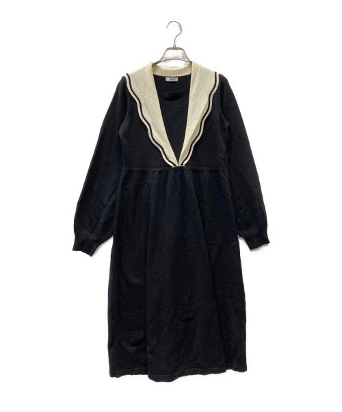 KUOSE（クオセ）KUOSE (クオセ) 長袖ワンピース ブラック サイズ:SIZE Sの古着・服飾アイテム