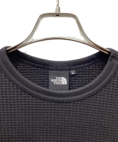 THE NORTH FACE（ザ ノース フェイス）THE NORTH FACE (ザ ノース フェイス) 長袖カットソー ブラック サイズ:Lの古着・服飾アイテム