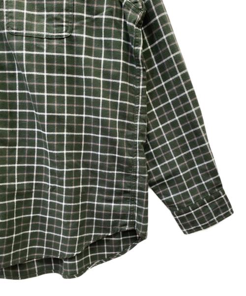 THE NORTH FACE（ザ ノース フェイス）THE NORTH FACE (ザ ノース フェイス) 長袖シャツ グリーン サイズ:Lの古着・服飾アイテム