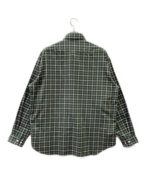 THE NORTH FACE（ザ ノース フェイス）THE NORTH FACE (ザ ノース フェイス) 長袖シャツ グリーン サイズ:Lの古着・服飾アイテム