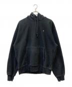 stussyステューシー）の古着「プルオーバーパーカー」｜ブラック