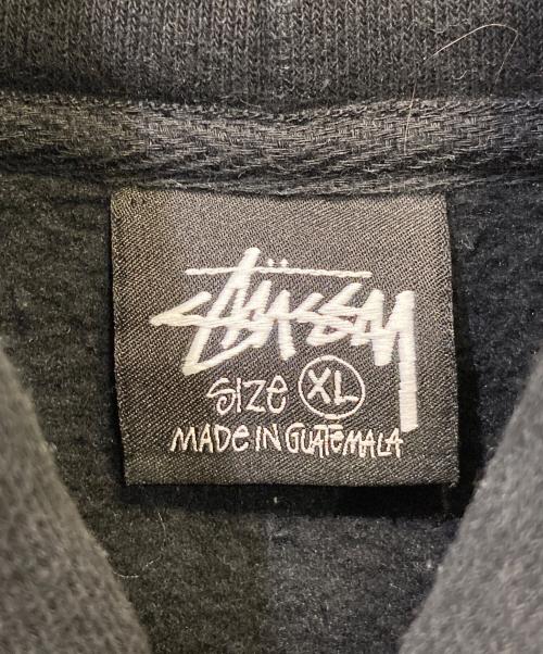 stussy（ステューシー）stussy (ステューシー) プルオーバーパーカー ブラック サイズ:XLの古着・服飾アイテム