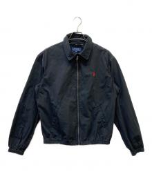 POLO RALPH LAUREN（ポロ・ラルフローレン）の古着「スイングトップ」｜ブラック