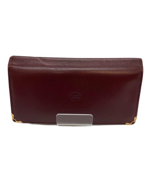 Cartier（カルティエ）Cartier (カルティエ) 長財布 ワインレッドの古着・服飾アイテム