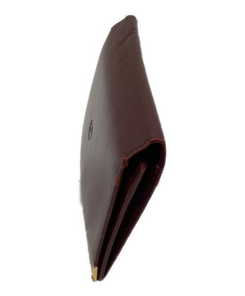 Cartier（カルティエ）Cartier (カルティエ) 長財布 ワインレッドの古着・服飾アイテム