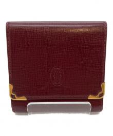Cartier（カルティエ）の古着「コインケース」｜ボルドー