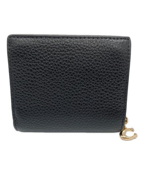 COACH（コーチ）COACH (コーチ) 2つ折り財布 ブラックの古着・服飾アイテム