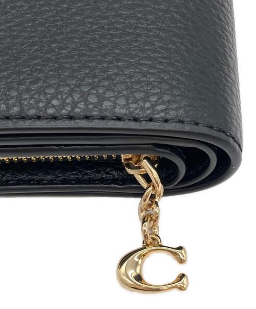 COACH（コーチ）COACH (コーチ) 2つ折り財布 ブラックの古着・服飾アイテム