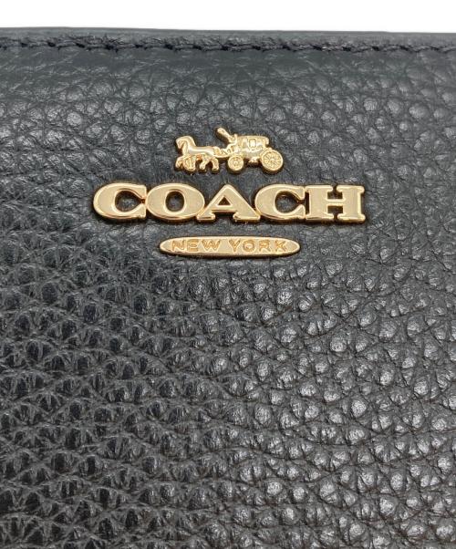 COACH（コーチ）COACH (コーチ) 2つ折り財布 ブラックの古着・服飾アイテム