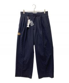 良品　コムデギャルソン　サルエルパンツ RU-P086　XS　ネイビー　濃紺 中古・古着通販】COMME des GARCONS (コムデギャルソン) サルエル