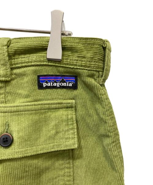 Patagonia（パタゴニア）Patagonia (パタゴニア) オーガニックコットン・コード・ユーティリティ・ショーツ グリーン サイズ:34 未使用品の古着・服飾アイテム