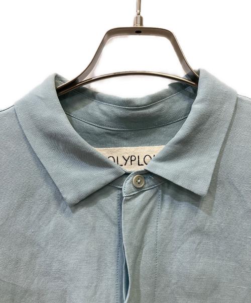 POLYPLOID（ポリプロイド）POLYPLOID (ポリプロイド) 半袖シャツ スカイブルー サイズ:SIZE 2の古着・服飾アイテム
